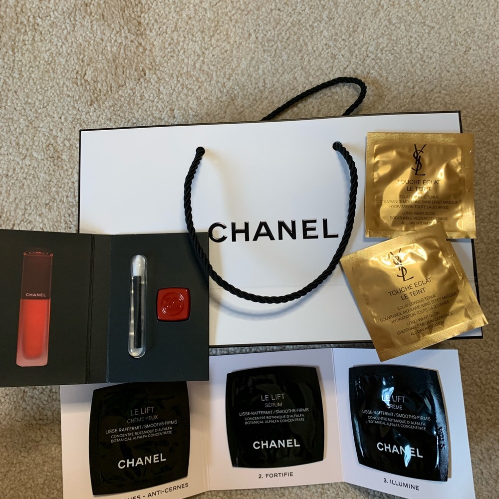 Chanel Shopping Bag and Luxury Samples